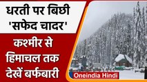 Uttarakhand से लेकर Jammu-Kashmir तक Snowfall, देखें घाटी का सफेद रंग | वनइंडिया हिंदी