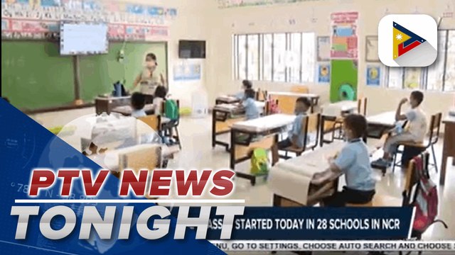 Limited face-to-face classes starts today in 28 schools in NCR | via Louisa Erispe