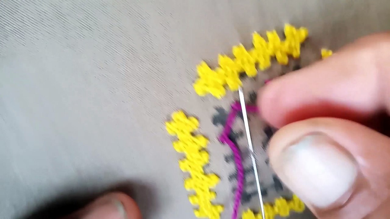 Hand Embroidery , Latest New Design Of  Embroidery,  Flower Stitch Embroidery Design