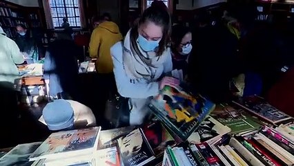 9000 ouvrages à 1 euro vendus à la grande braderie annuelle de la bibliothèque municipale de Dijon