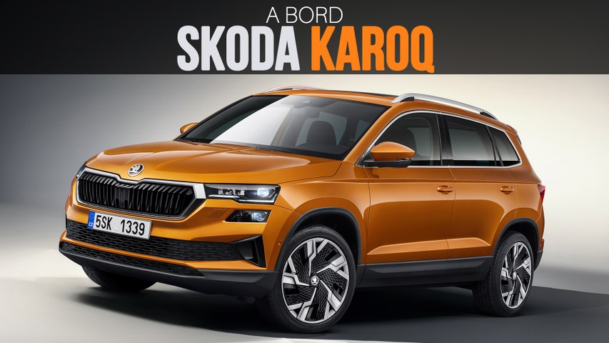 A bord du Skoda Karoq (2021)