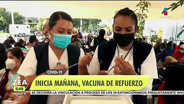 Este martes arranca vacunación de refuerzo para adultos mayores