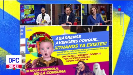 ¡Thanos ya existe! Bebé de Reino Unido fue nombrado como el villano de Marvel