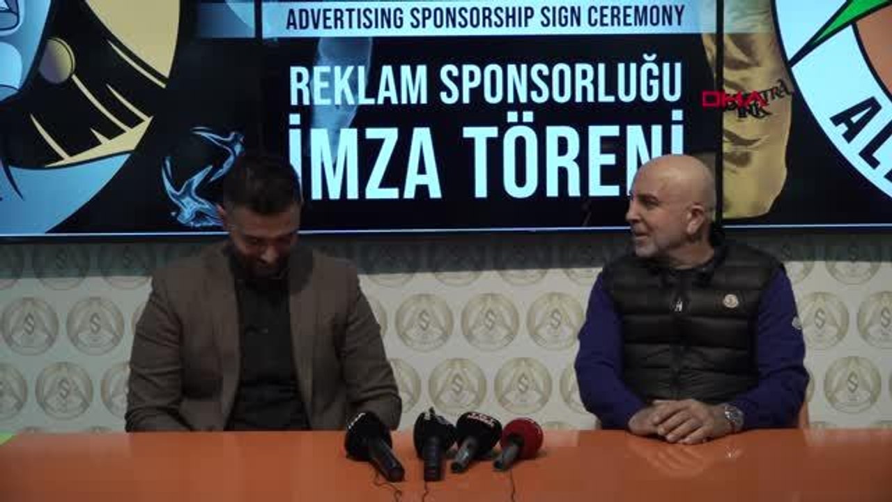 SPOR Cleopatra Ink, Alanyaspor'a şort sponsoru oldu
