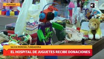 El hospital de juguetes recibe donaciones