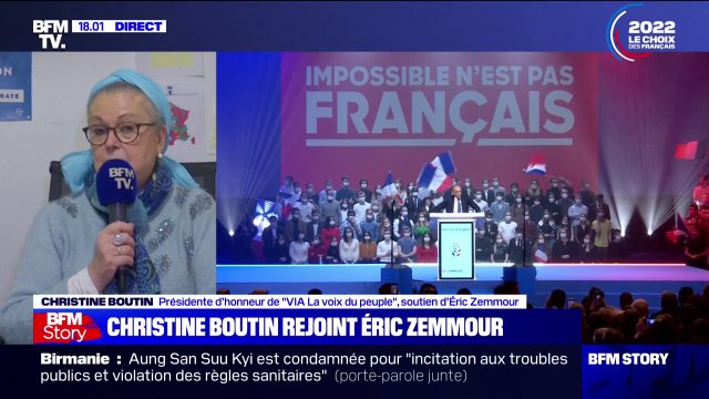 Christine Boutin: Le surnom de Valérie Pécresse, c'est Pécresse la traîtresse