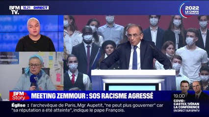 Meeting de Zemmour: "Ces gens-là ont tellement de haine", Shana, membre de SOS Racisme témoigne