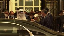 Cumhurbaşkanı Erdoğan Katar'da onuruna verilen yemeğe katıldı