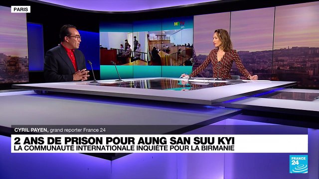 Birmanie : la junte a réduit la peine d'Aung San Suu Kyi à deux ans de prison