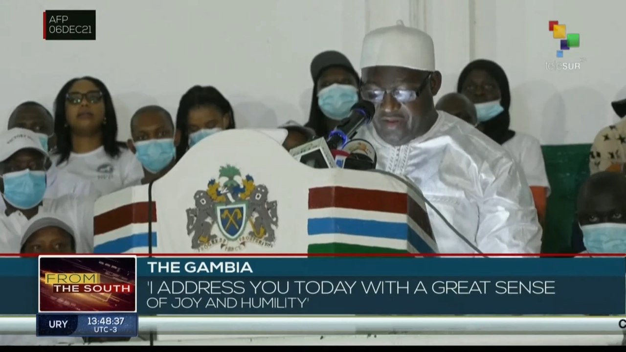 Gambia: Adama Barrow has been reelected in the General Elections