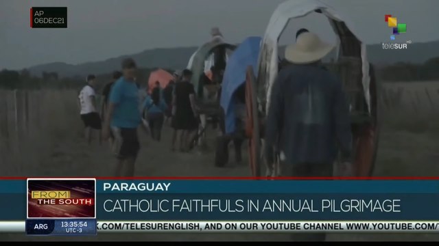 Paraguay: Catholics Devotees held Festival of the Virgin of Caacupé