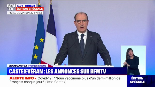 Vaccin contre le Covid-19: 10 millions de Françaises et de Français ont déjà fait leur rappel , selon Jean Castex