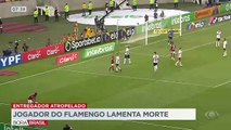 O jogador Ramon, lateral-esquerdo do Flamengo, lamentou a morte do entregador atropelado por ele no Rio de Janeiro. O próprio jogador socorreu a vítima. Ele afirmou que não bebeu antes do acidente.