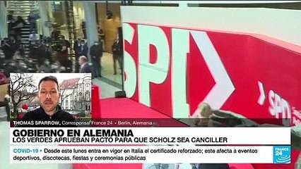 Informe desde Berlín: los Verdes aprobaron pacto para que Scholz sea canciller de Alemania