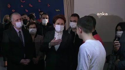 Akşener'den Otizm Vakfı’na ziyaret