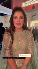 صبا مبارك في افتتاح مهرجان البحر الأحمر1