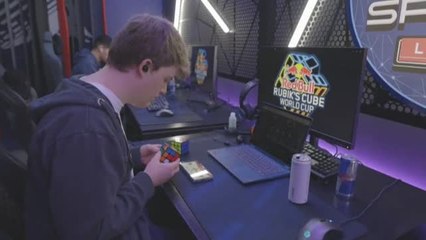 Celebración de la Competicion Internacional de Cubo de Rubik
