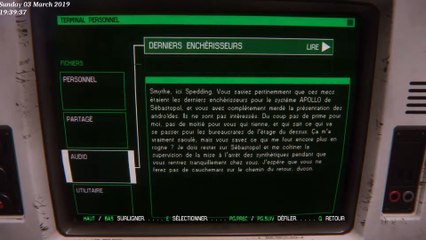 Alien Isolation | Partie 14 | Il me fout la paix pour le coup, sympa