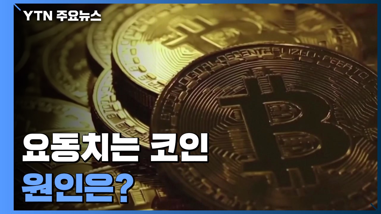 "가상화폐 대학살? vs 시세 조정" ...요동치는 코인 / YTN