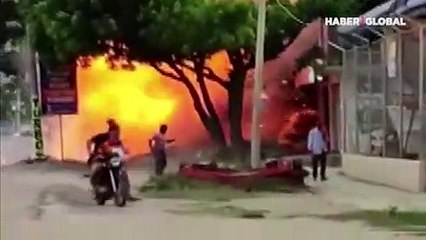 Havai fişek fabrikasında korkunç patlama: 2 ölü, 2 yaralı