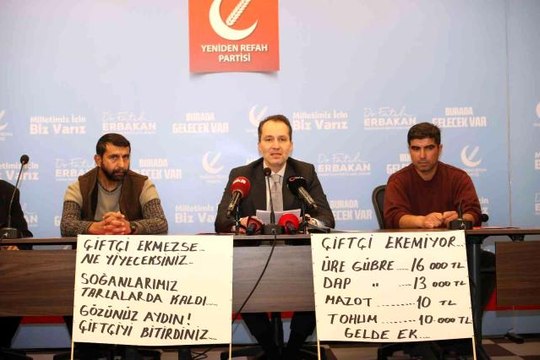 Yeniden Refah Partisi Lideri Erbakan: Faizin nasıl bir bela ve mikrop olduğunu açık bir şekilde bir kez daha görmüş oluyoruz