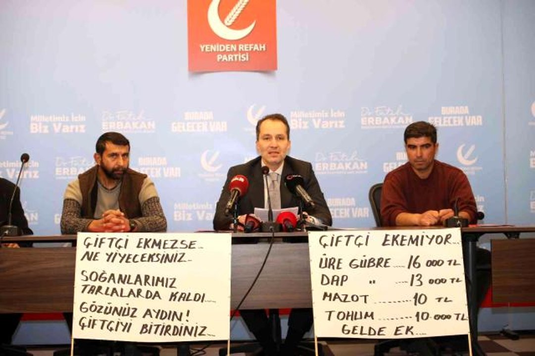 Yeniden Refah Partisi Lideri Erbakan: "Faizin nasıl bir bela ve mikrop olduğunu açık bir şekilde bir kez daha görmüş oluyoruz"