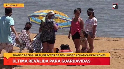 Se realizará la última reválida para guardavidas