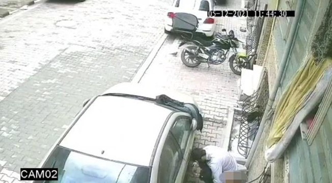 Esenyurt'ta şok eden görüntü