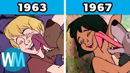 TOP 10 SCÈNES D’ANIMATION RECYCLÉES PAR DISNEY !