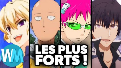 TOP 10 des ANIMÉS ou le HÉROS est SURPUISSANT !