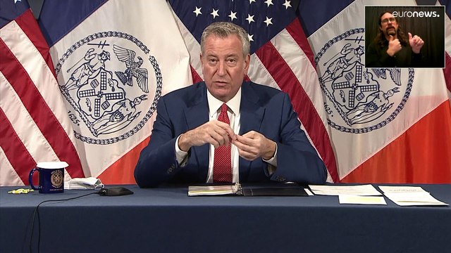 El alcalde de Nueva York, Bill de Blasio, impone la vacunación al sector privado