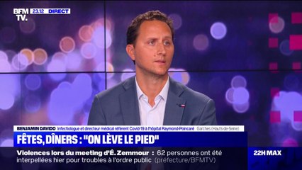 Covid-19: le Dr Benjamin Davido craint que "la cinquième vague fasse le lit d'une sixième vague"