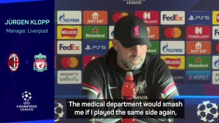 Скачать видео: 'The medical department would smash me!' - Klopp on Liverpool rotation