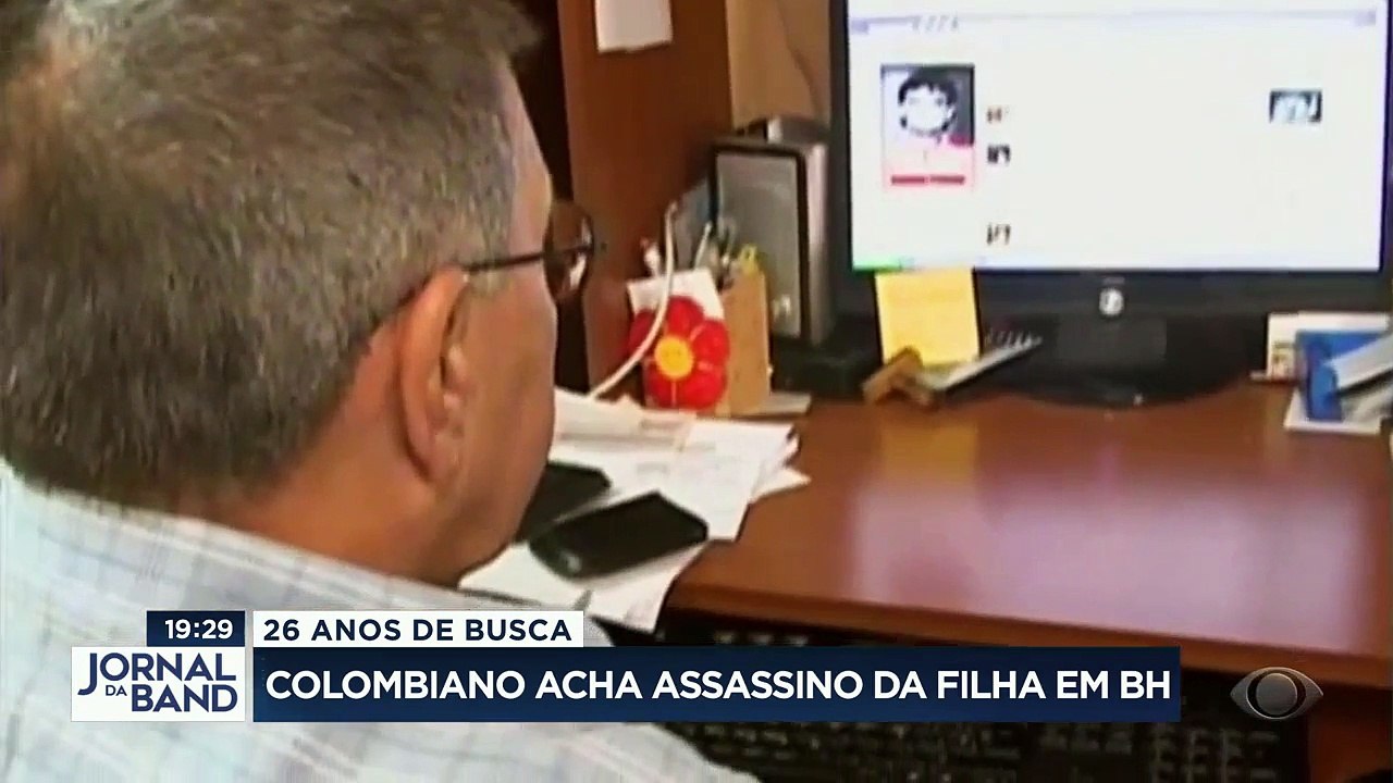 Jovem colombiana foi morta em 1994. Pai da vítima encontrou o assassino no Brasil mais de 20 anos depois do crime.