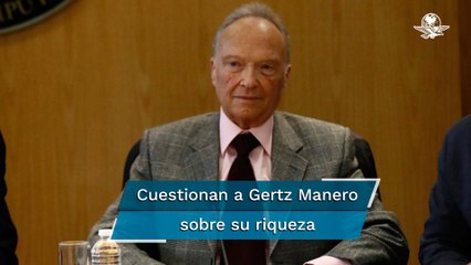 Gertz Manero sale de San Lázaro sin declarar sobre investigación de la UIF por enriquecimiento