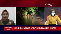 Terjadi Banjir di Soppeng Sulsel, 2 Rumah Hanyut Kena Arus