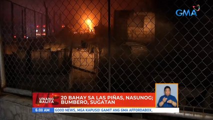 20 bahay sa Las Piñas, nasunog; bumbero, sugatan | UB