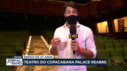 Gilberto Gil vai ser o grande homenageado do Inspira Rio, prêmio criado pela Band, na reabertura do teatro do Copacabana Palace. #BandJornalismo
