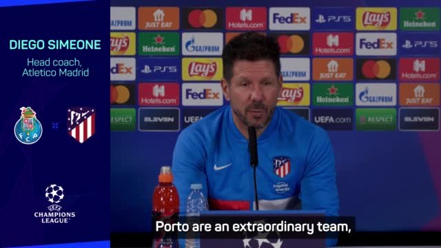 Porto are favourites to qualify - Atleti boss Simeone