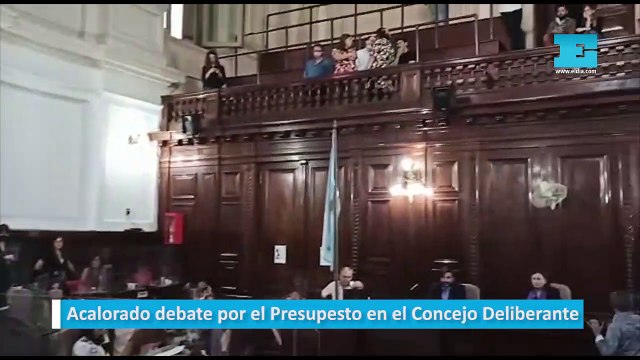 Acalorado debate por el Presupesto en el Concejo Deliberante
