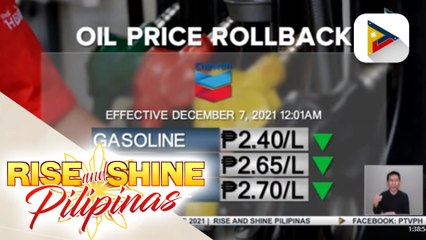 Higit P2 na bawas-presyo sa produktong petrolyo, ipinatupad ngayong araw