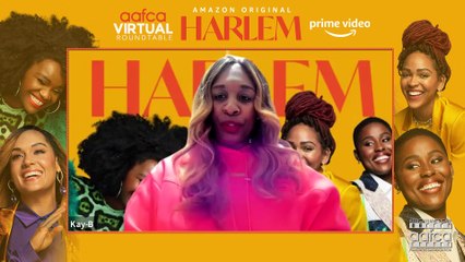 Amazon Prime's Harlem Roundtable with Megan Good, Tracy Oliver & Cast