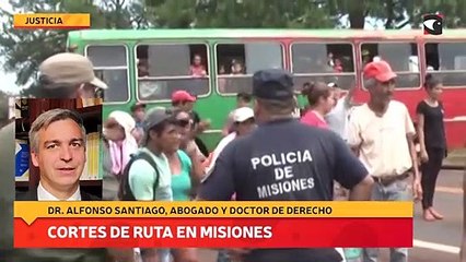 Cortes de ruta en misiones