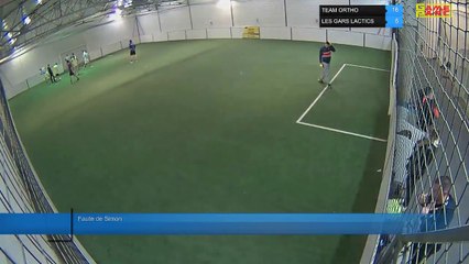 Faute de Simon - TEAM ORTHO Vs LES GARS LACTICS - 06/12/21 21:00 - LIGUE 2 - Poitiers Game Parc
