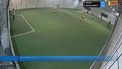 But de Steeven (1-3) - FC DIKEOS Vs FC GRAS DU BIDE 2 - 06/12/21 20:00 - LIGUE 4