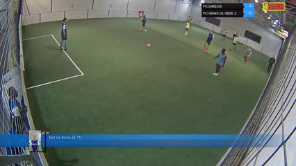 But de Enzo (9-11) - FC DIKEOS Vs FC GRAS DU BIDE 2 - 06/12/21 20:00 - LIGUE 4 - Poitiers Game Parc