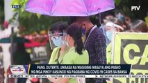 Pangulong Duterte, umaasa na magiging masaya ang Pasko ng mga Pinoy kasunod ng pagbaba ng bilang ng COVID-19 cases sa bansa