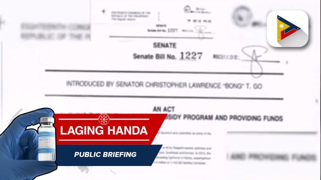 Maayos na pabahay para sa mga informal settler, isa sa isinusulong ni Sen. Bong Go sa pamamagitan ng SB 1227 o Rental Housing Subsidy Act