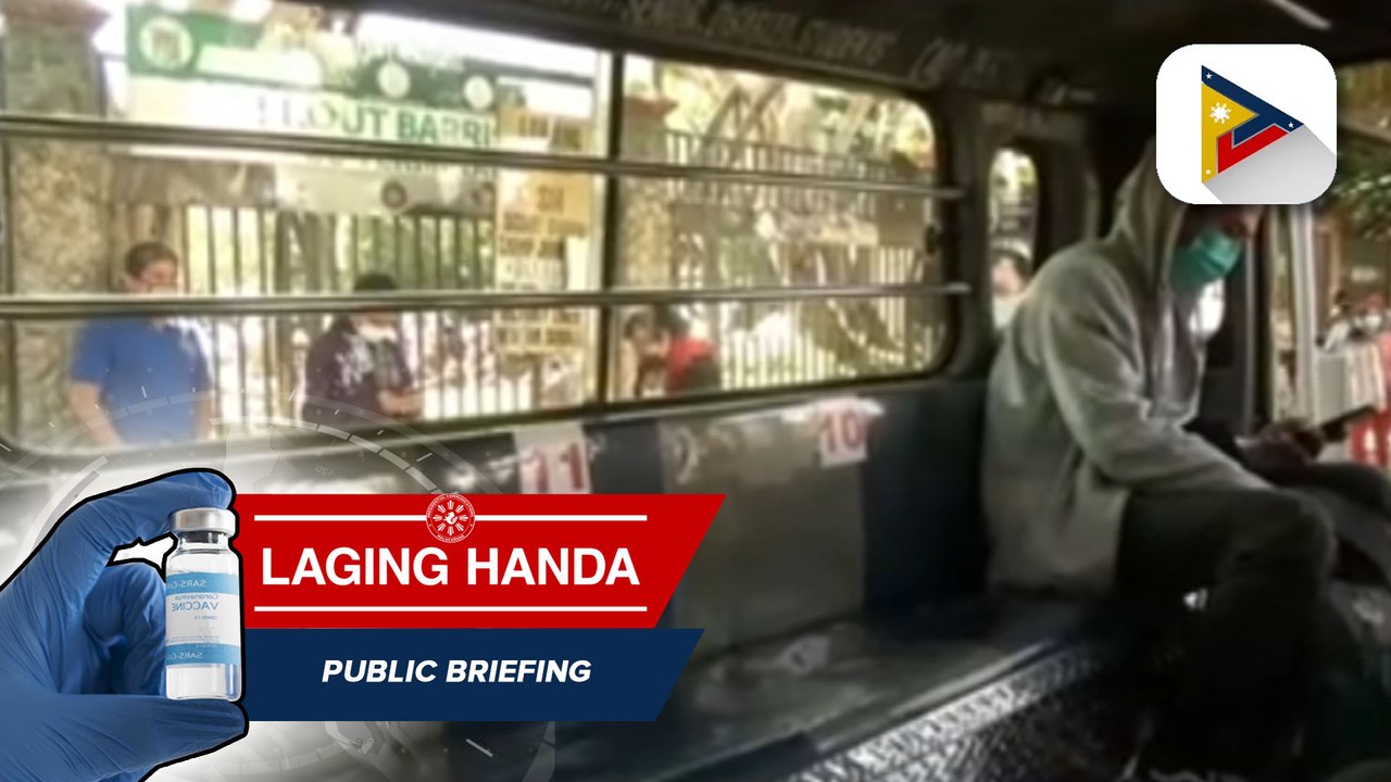 Plastic divider sa loob ng mga pumapasadang PUJs sa Baguio City, maaari nang tanggalin; exempted na rin sila sa number coding ng lungsod