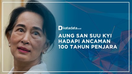 Aung San Suu Kyi Hadapi Ancaman 100 Tahun Penjara | Katadata Indonesia
